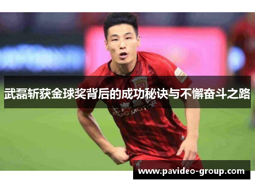 武磊斩获金球奖背后的成功秘诀与不懈奋斗之路