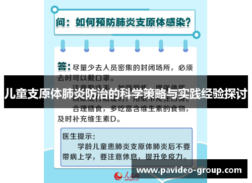 儿童支原体肺炎防治的科学策略与实践经验探讨
